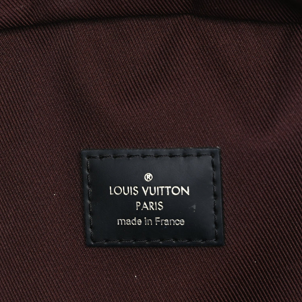 Louis Vuitton Monogram Macassar Josh Backpack Black