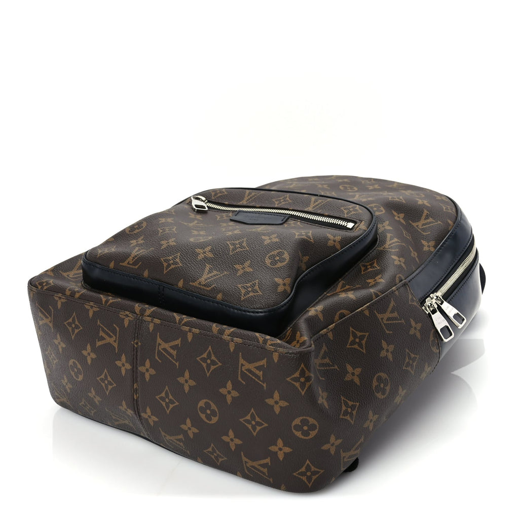 Louis Vuitton Monogram Macassar Josh Backpack Black