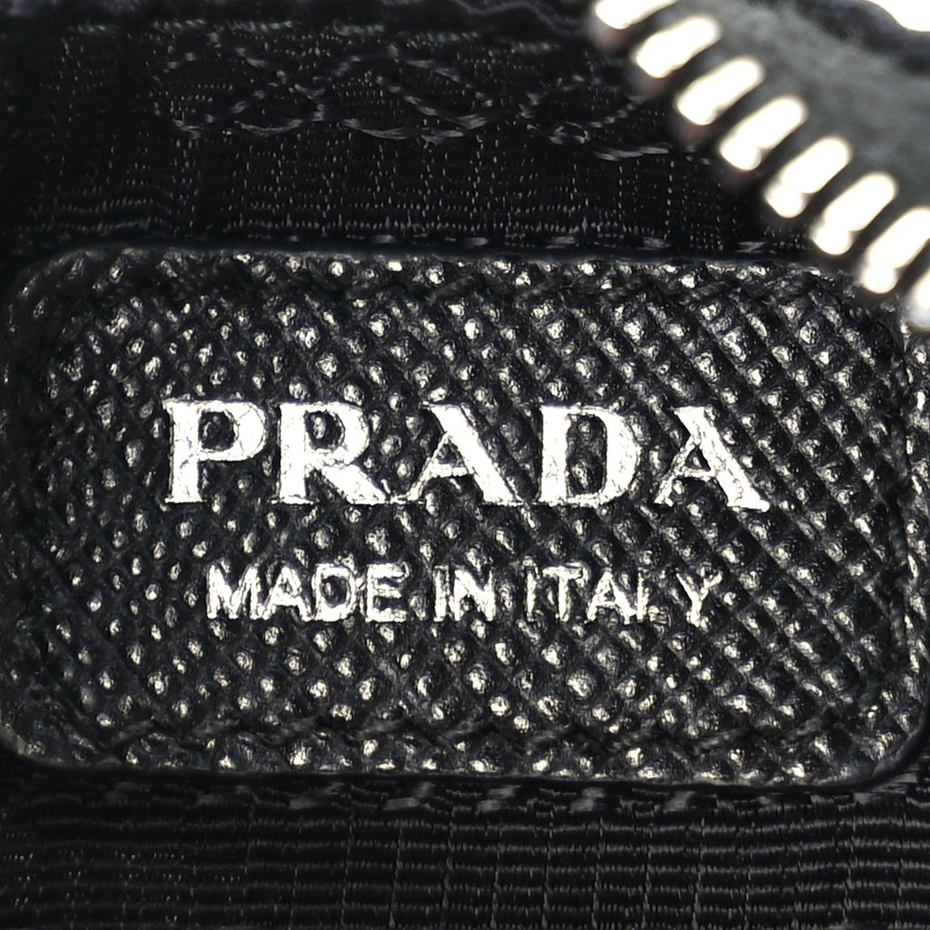 Prada Tessuto Nylon Mini Re-Edition 2000 Shoulder Bag Black