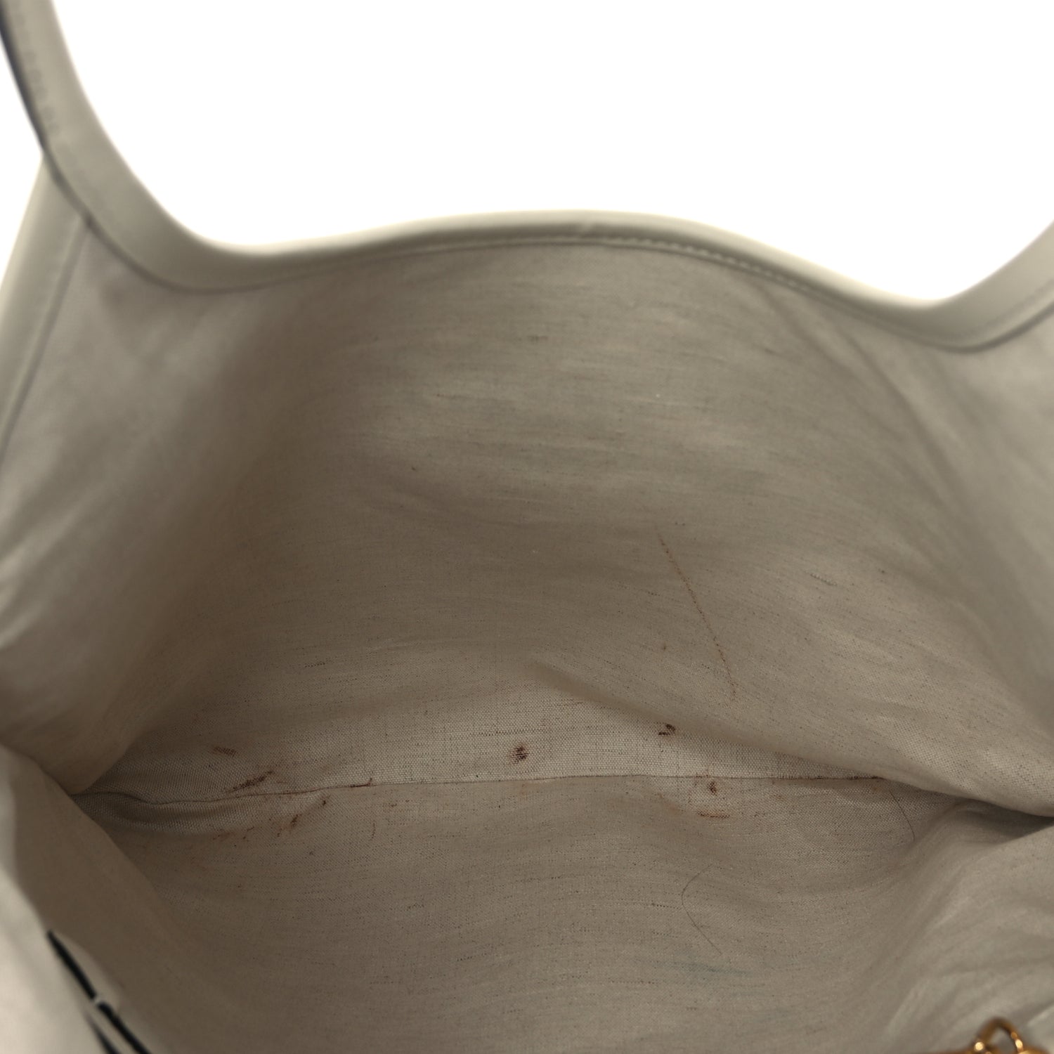 Miu Miu Nappa Ivy Bag Travertine Stone