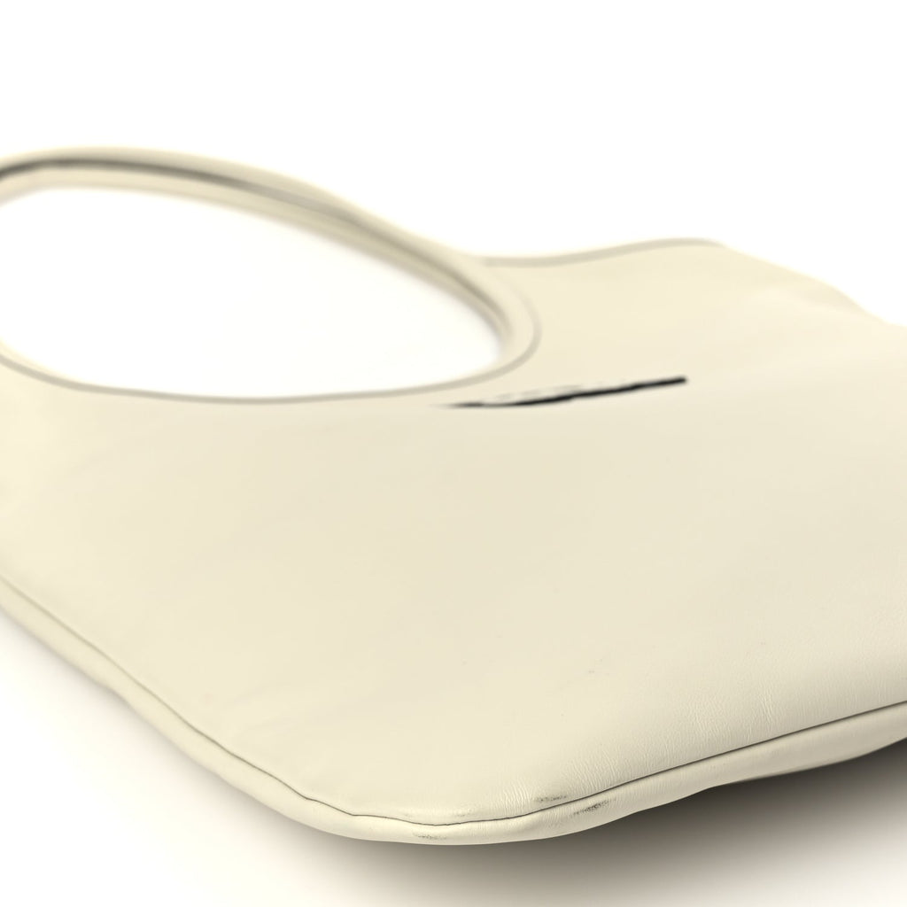 Miu Miu Nappa Ivy Bag Travertine Stone