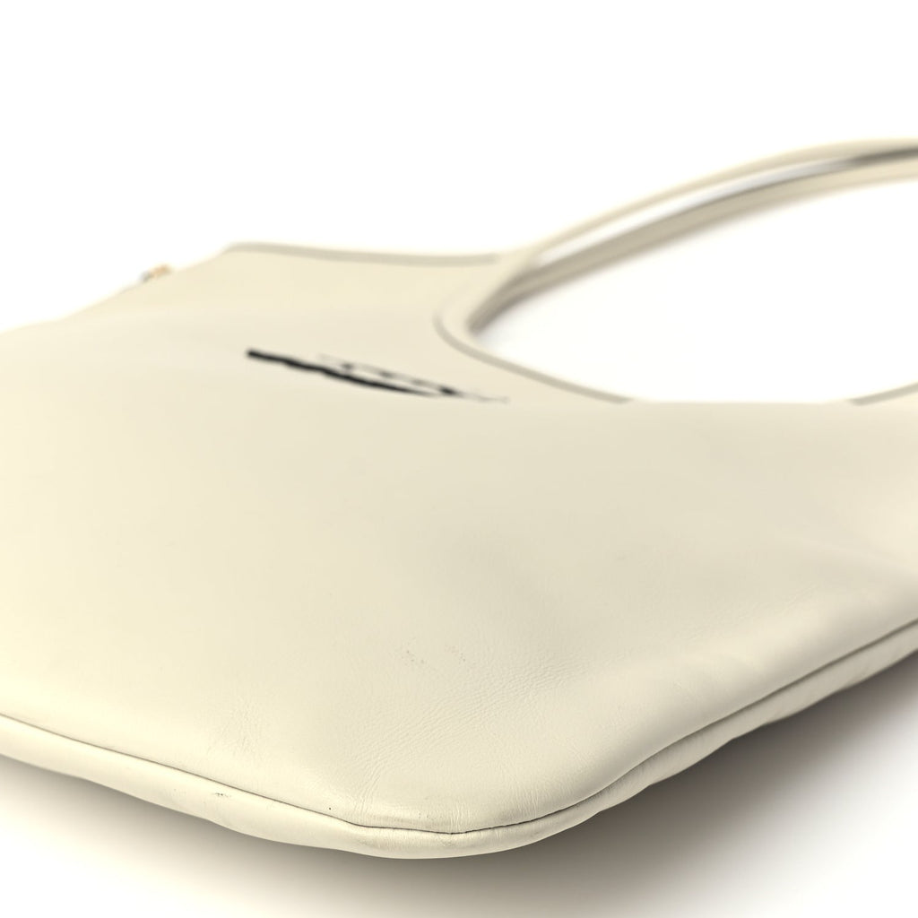Miu Miu Nappa Ivy Bag Travertine Stone