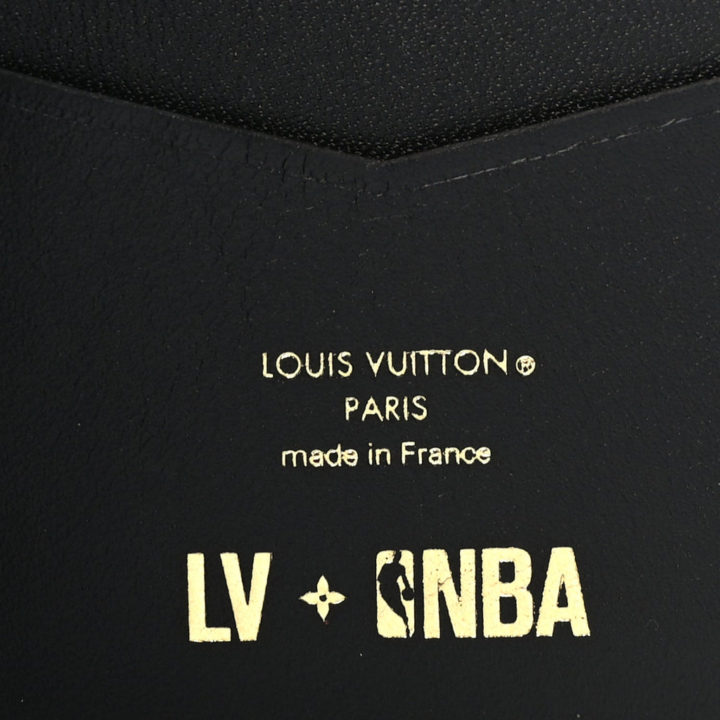 Louis Vuitton X NBA Grained Calfskin Monogram Pocket Organizer  Brick Orange