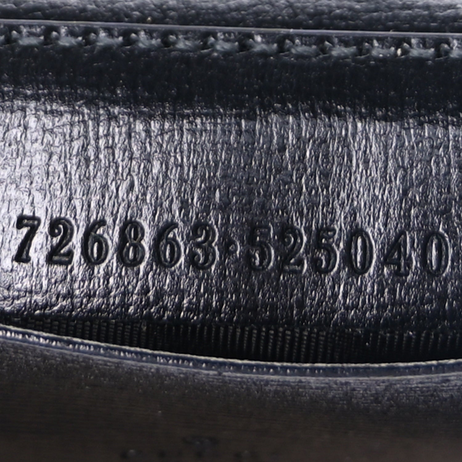 Gucci Azalea Calfskin Web Monochrome Horsebit 1955 Wallet On Strap  Black