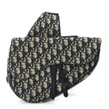Christian Dior Oblique Mens Saddle Bag  Blue