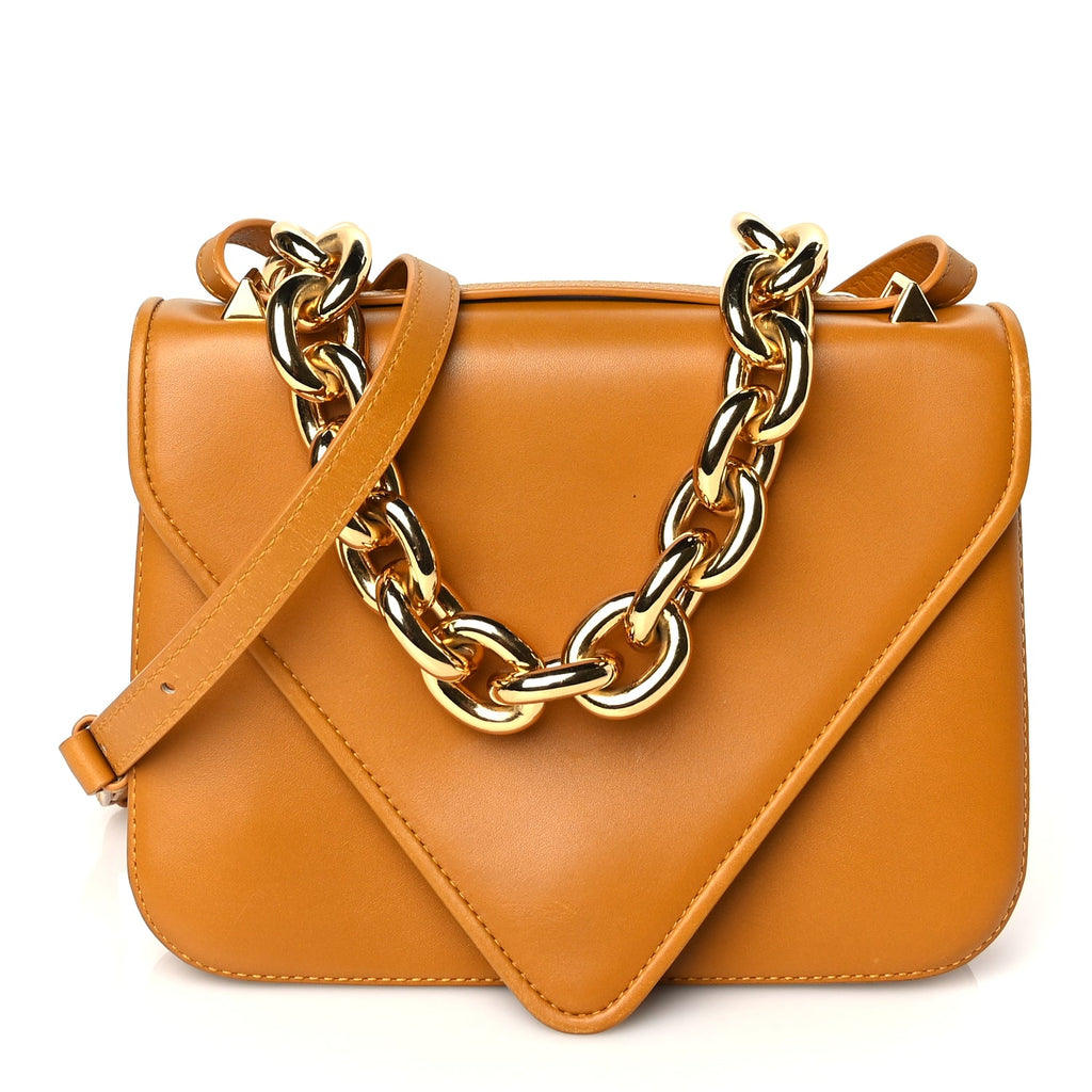 Bottega Veneta Calfskin Mount Envelope Bag Cob