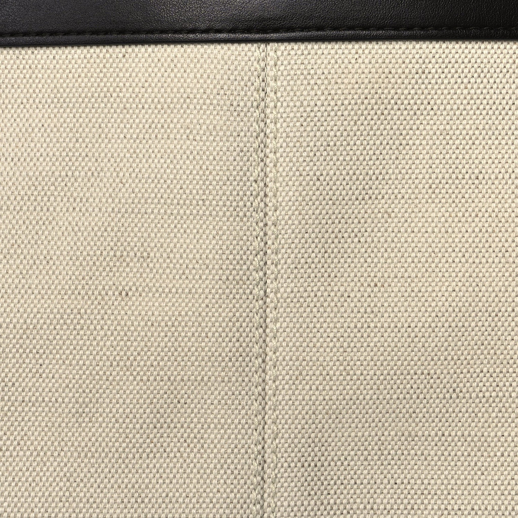 Bottega Veneta Canvas Mix Nappa Intrecciato Medium Flip Flap Tote Natural Fondant Natural/Fondant