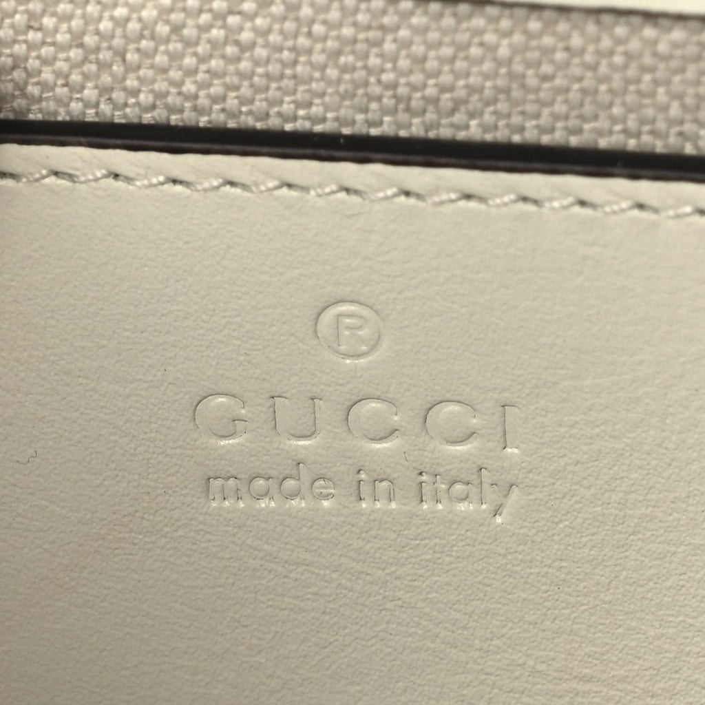 Gucci Calfskin Blondie Small Shoulder Bag Mystic White