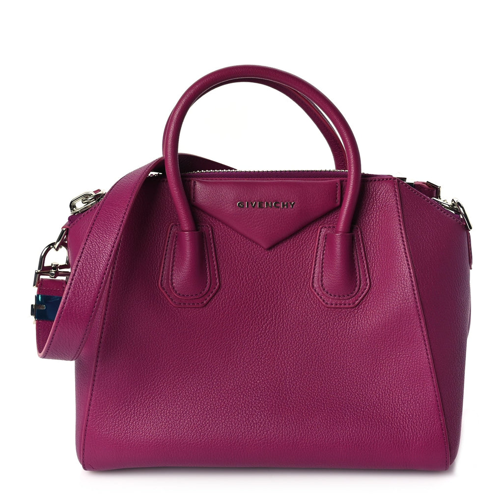 Givenchy Sugar Goatskin Small Antigona Fuchsia