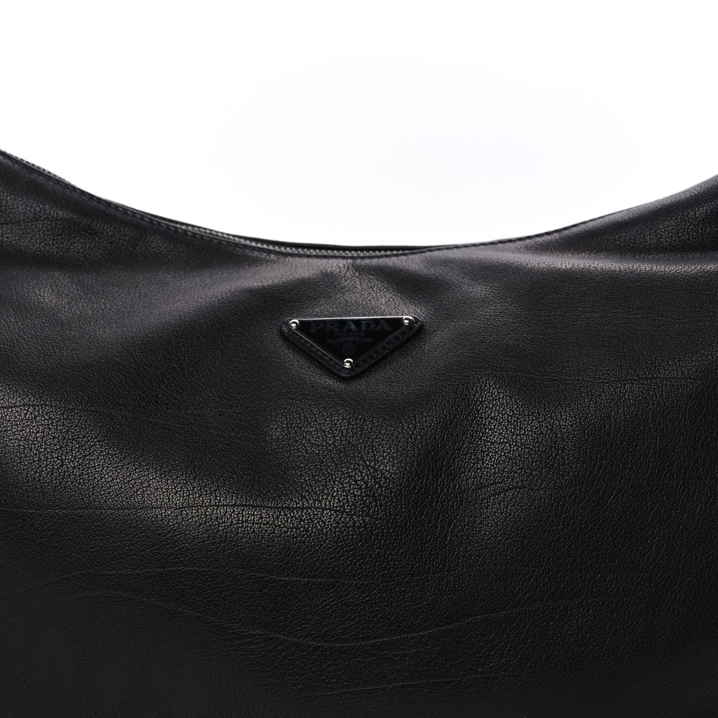 Prada Bufalo Explore Shoulder Bag Black