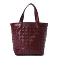 Bottega Veneta Nappa Intrecciato Small Flip Flap Tote Barolo