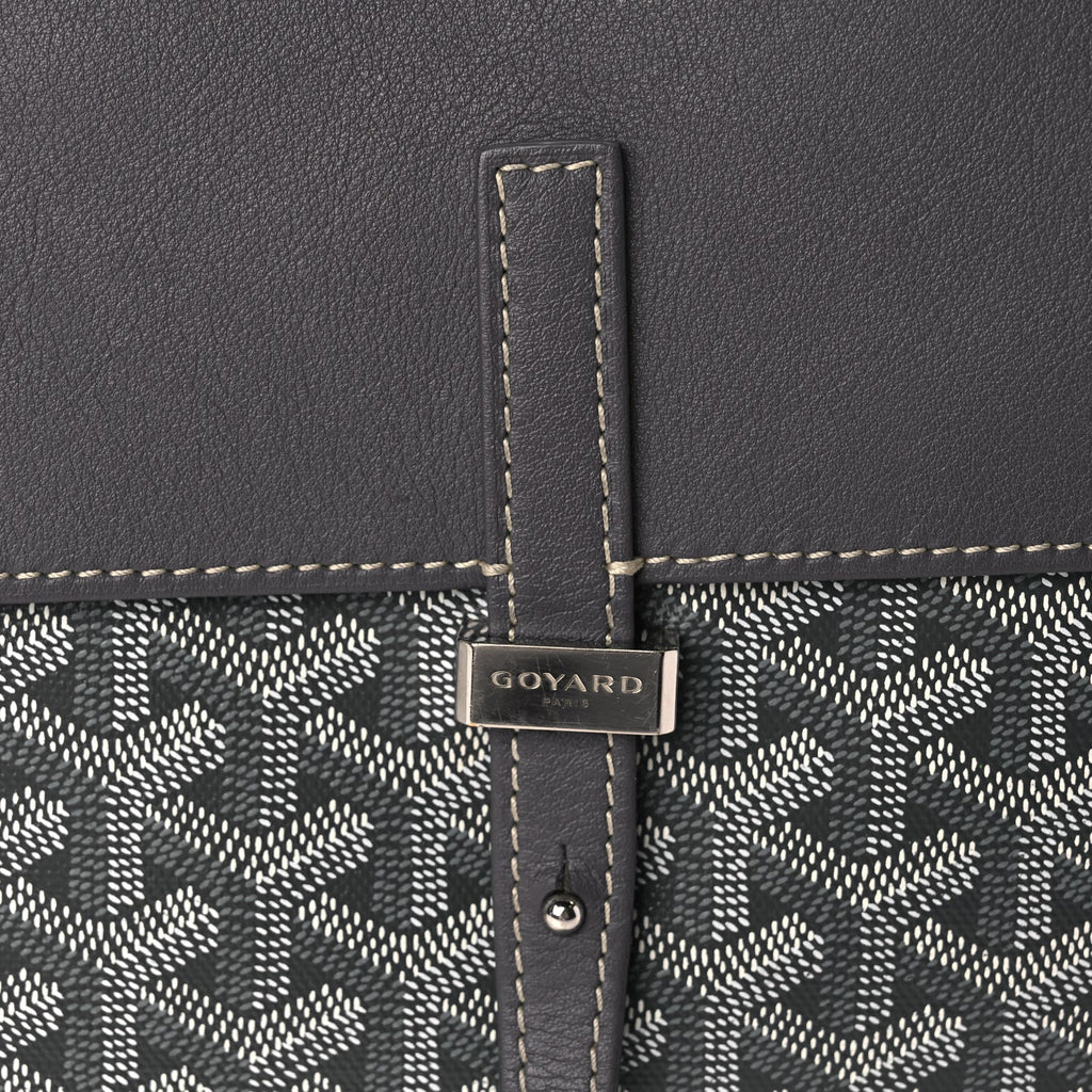 Goyard Goyardine Coursier Messenger Bag Gray