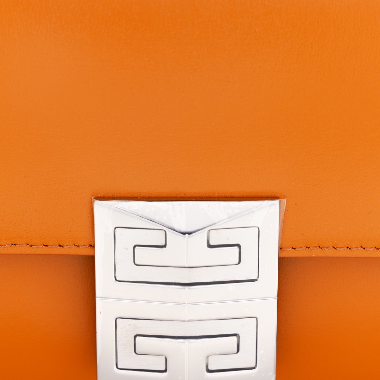 Givenchy Box Calfskin Small 4G Shoulder Bag Orange