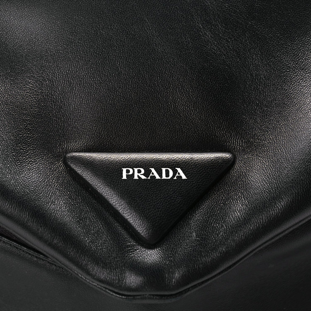 Prada Nappa Padded Signaux Bag Black