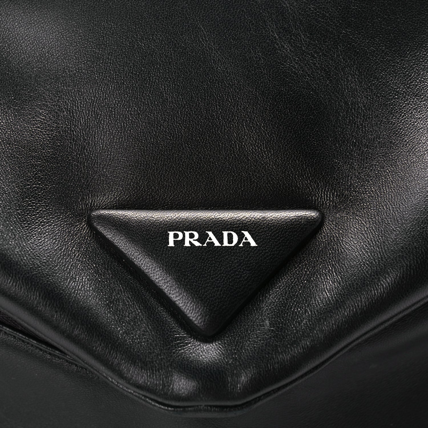 Prada Nappa Padded Signaux Bag Black