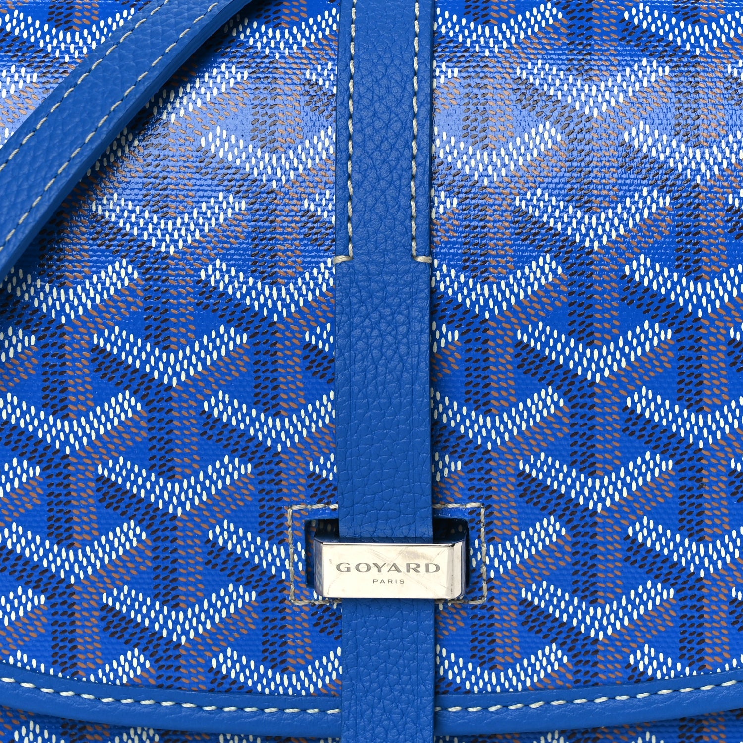Goyard Goyardine Belvedere II PM Messenger Bag Sky Blue Sky Blue