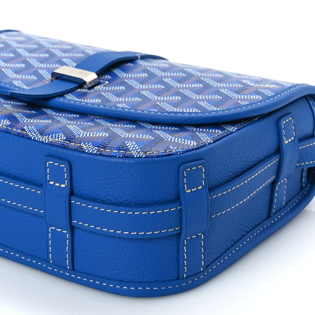 Goyard Goyardine Belvedere II PM Messenger Bag Sky Blue Sky Blue