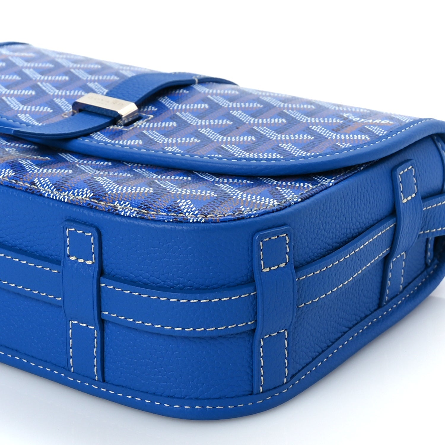 Goyard Goyardine Belvedere II PM Messenger Bag Sky Blue Sky Blue