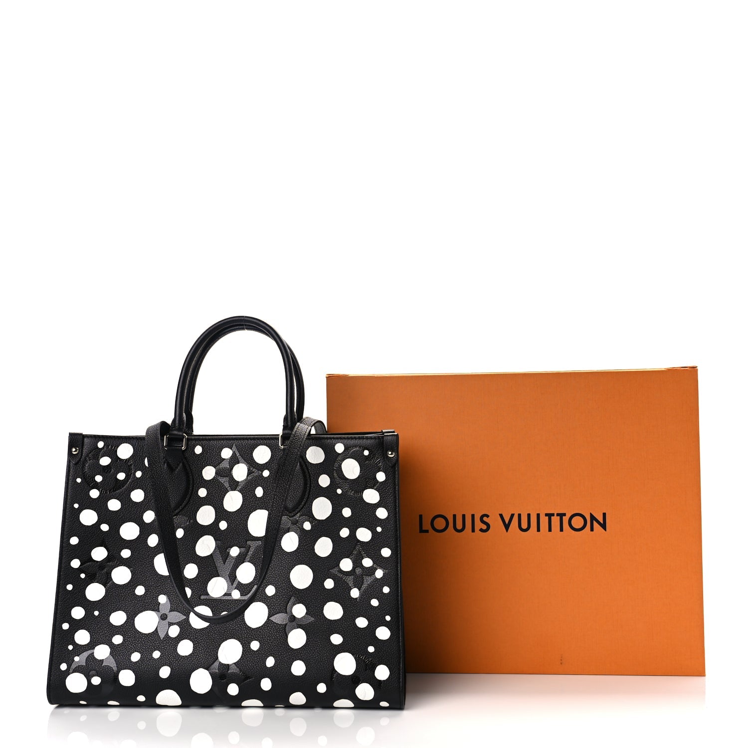 Louis Vuitton LV X YK Empreinte Monogram Giant Onthego MM Black