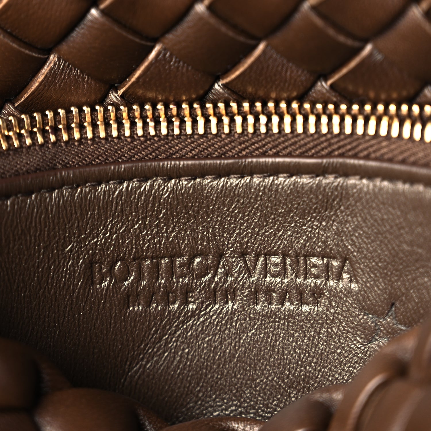 Bottega Veneta Nappa Intreccicio Padded Small Cobble Shoulder Bag Light Brown