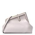 Fendi Shiny Nappa Small Fendi First  Ghiaia