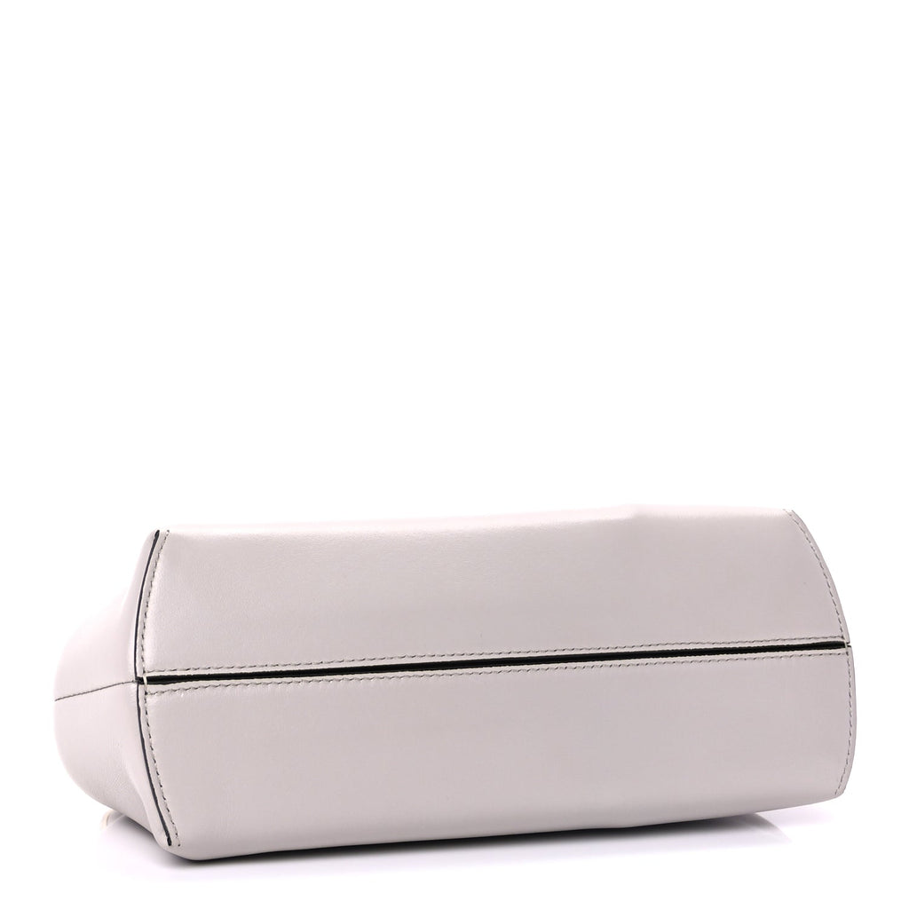 Fendi Shiny Nappa Small Fendi First  Ghiaia