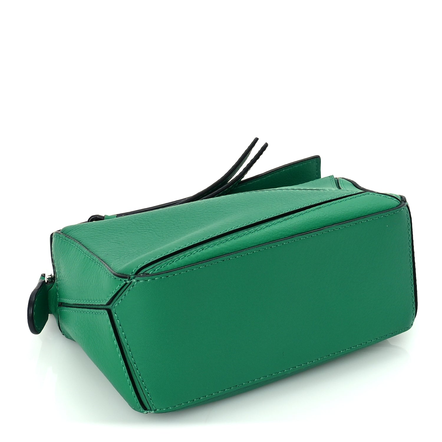 Loewe Calfskin Mini Puzzle Bag Jungle Green