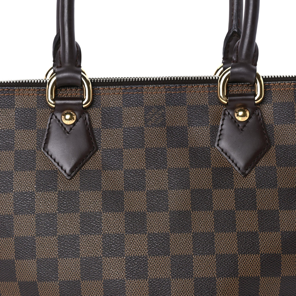 Louis Vuitton Damier Ebene Saleya PM Brown