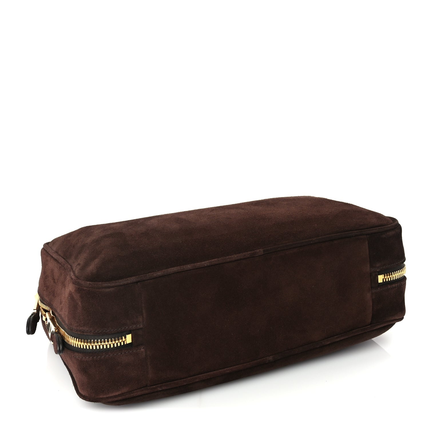 Miu Miu Camoscio Large Beau Top Handle Bag  Moro