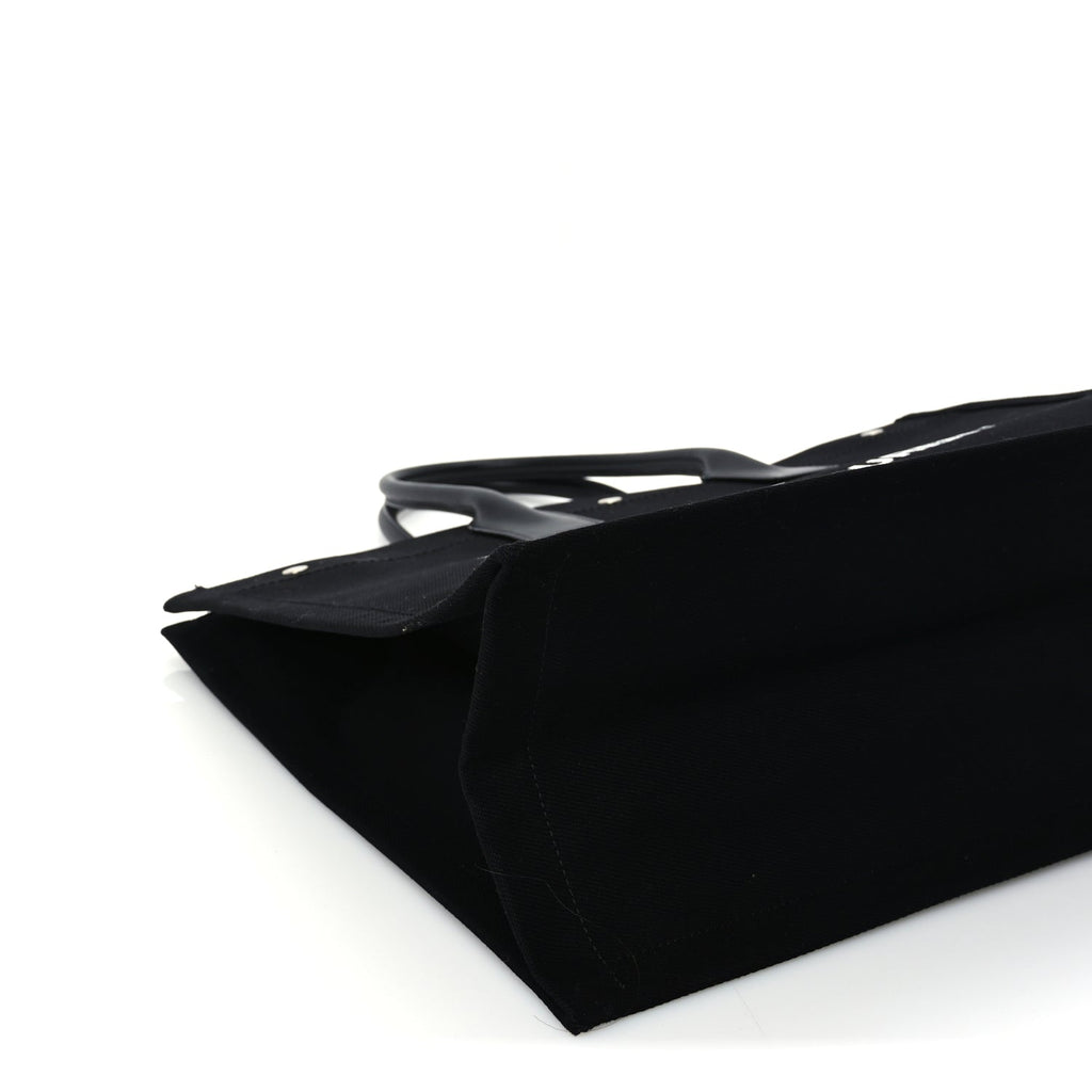 Saint Laurent Linen Calfskin Rive Gauche Tote
