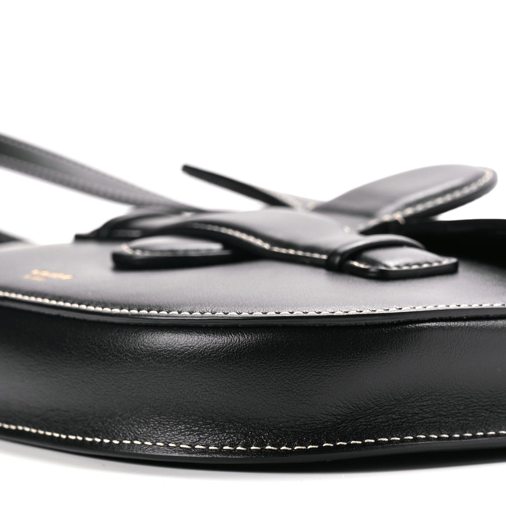 Celine  Smooth Calfskin Mini Symmetrical Bag Black