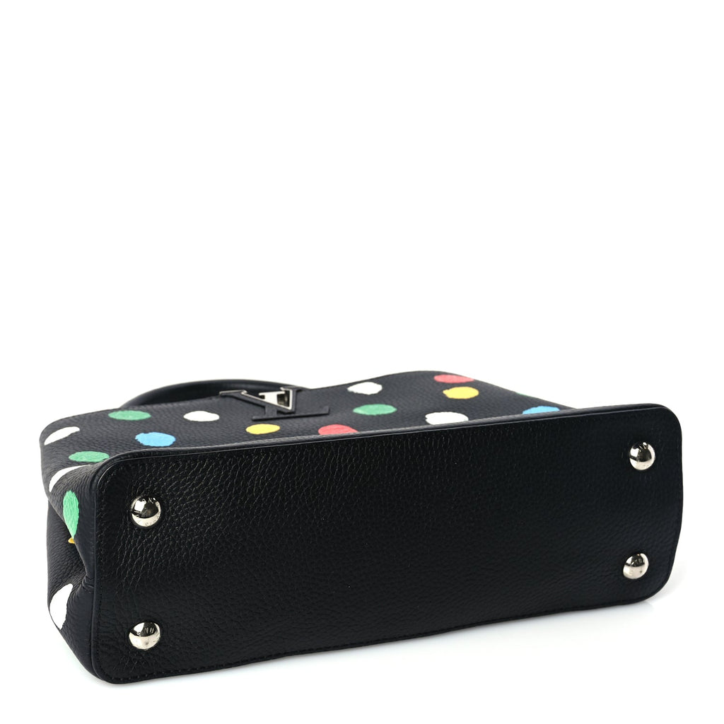 Louis Vuitton LV X YK Taurillon Capucines MM Black