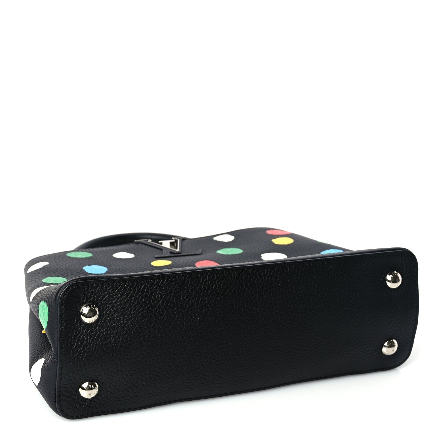 Louis Vuitton LV X YK Taurillon Capucines MM Black