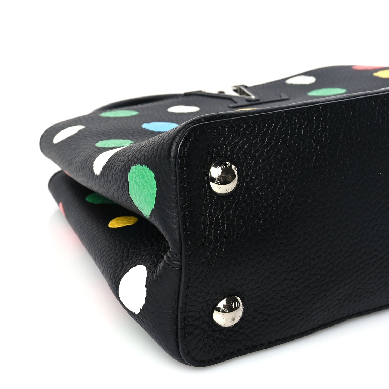 Louis Vuitton LV X YK Taurillon Capucines MM Black