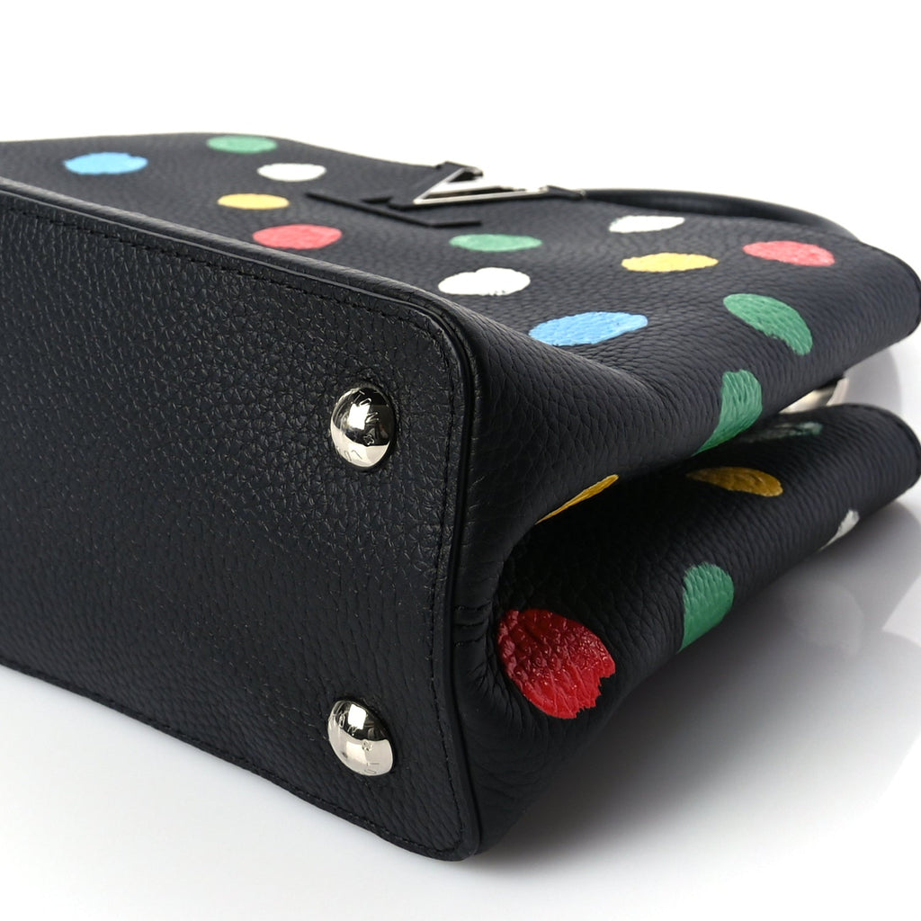 Louis Vuitton LV X YK Taurillon Capucines MM Black