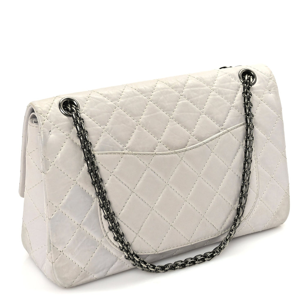 Chanel Aged Calfskin 2.55 Reissue 226 Flap  Ivory
