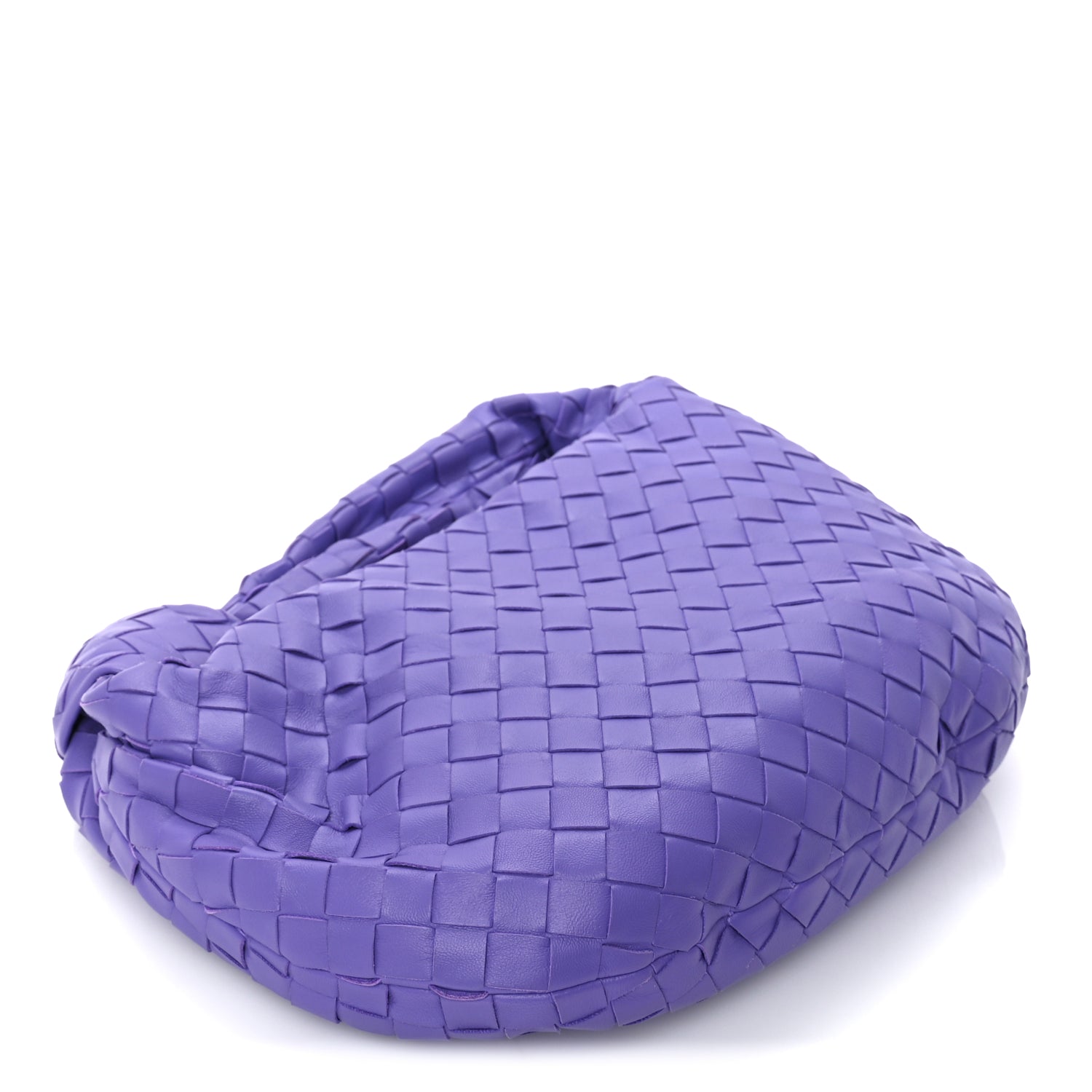 Bottega Veneta Nappa Intrecciato Teen Jodie Hobo Purple