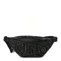 Louis Vuitton Nylon Snow Capsule Embroidered Monogram Bumbag  Black