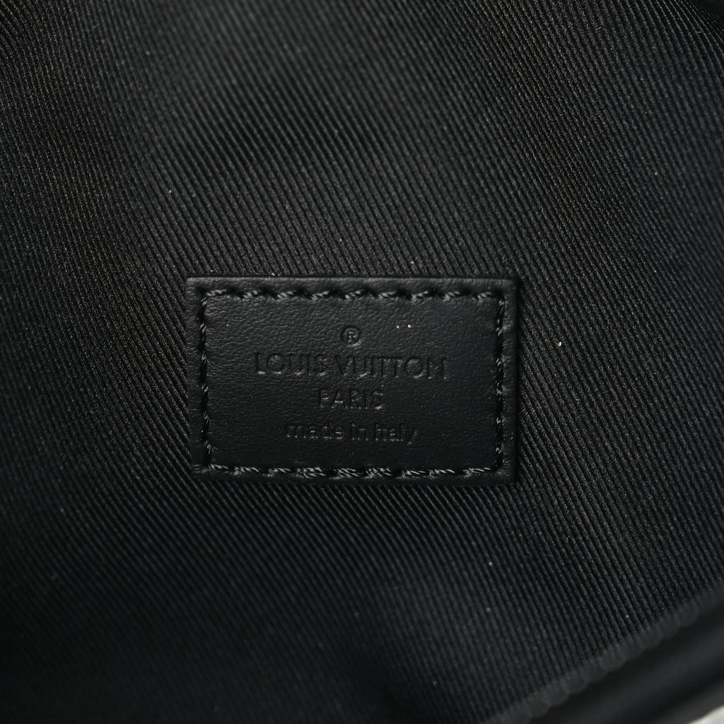 Louis Vuitton Nylon Snow Capsule Embroidered Monogram Bumbag  Black
