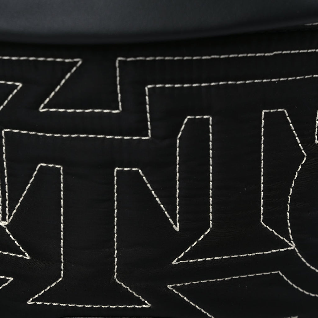 Louis Vuitton Nylon Snow Capsule Embroidered Monogram Bumbag  Black