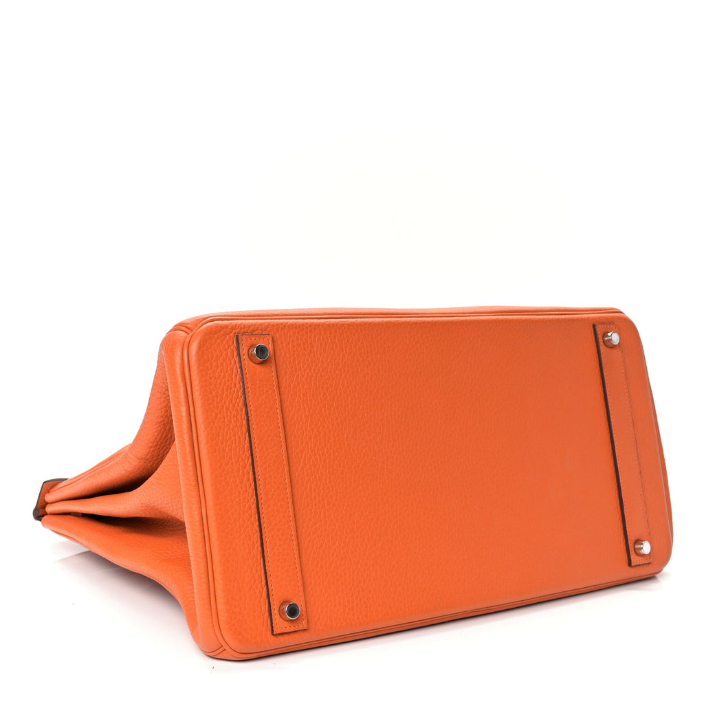 Hermes Togo Birkin 40 Orange