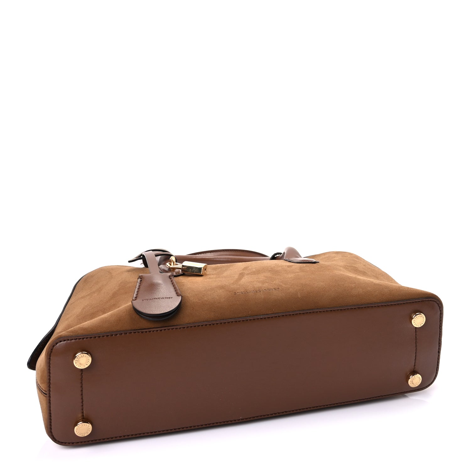 Stella McCartney Vegan Suede Ryder Shoulder Bag  Brandy