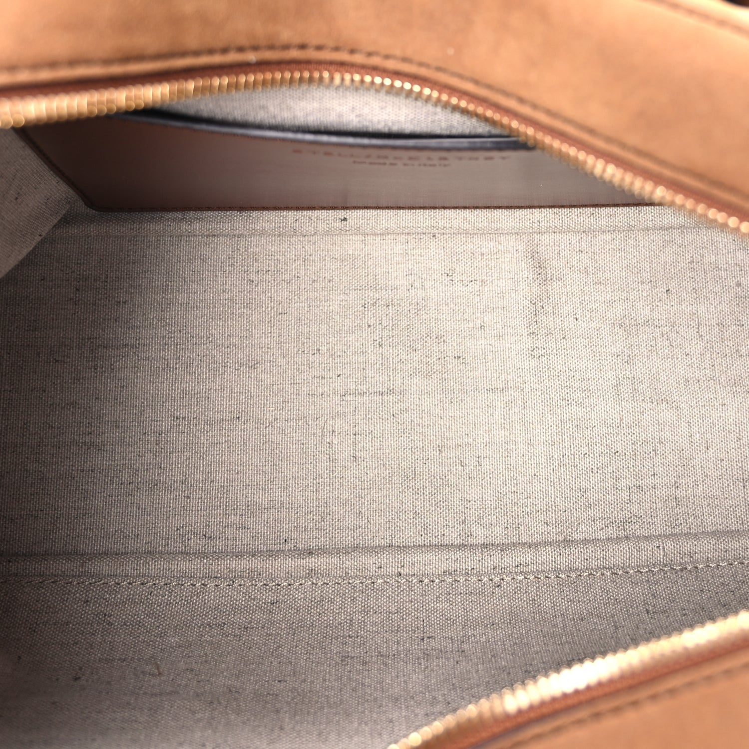 Stella McCartney Vegan Suede Ryder Shoulder Bag  Brandy