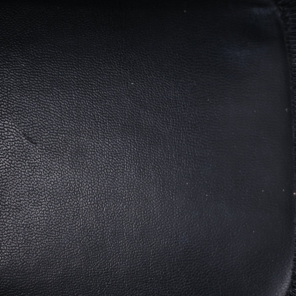 Chanel Caviar Vanity Cosmetic Case Black