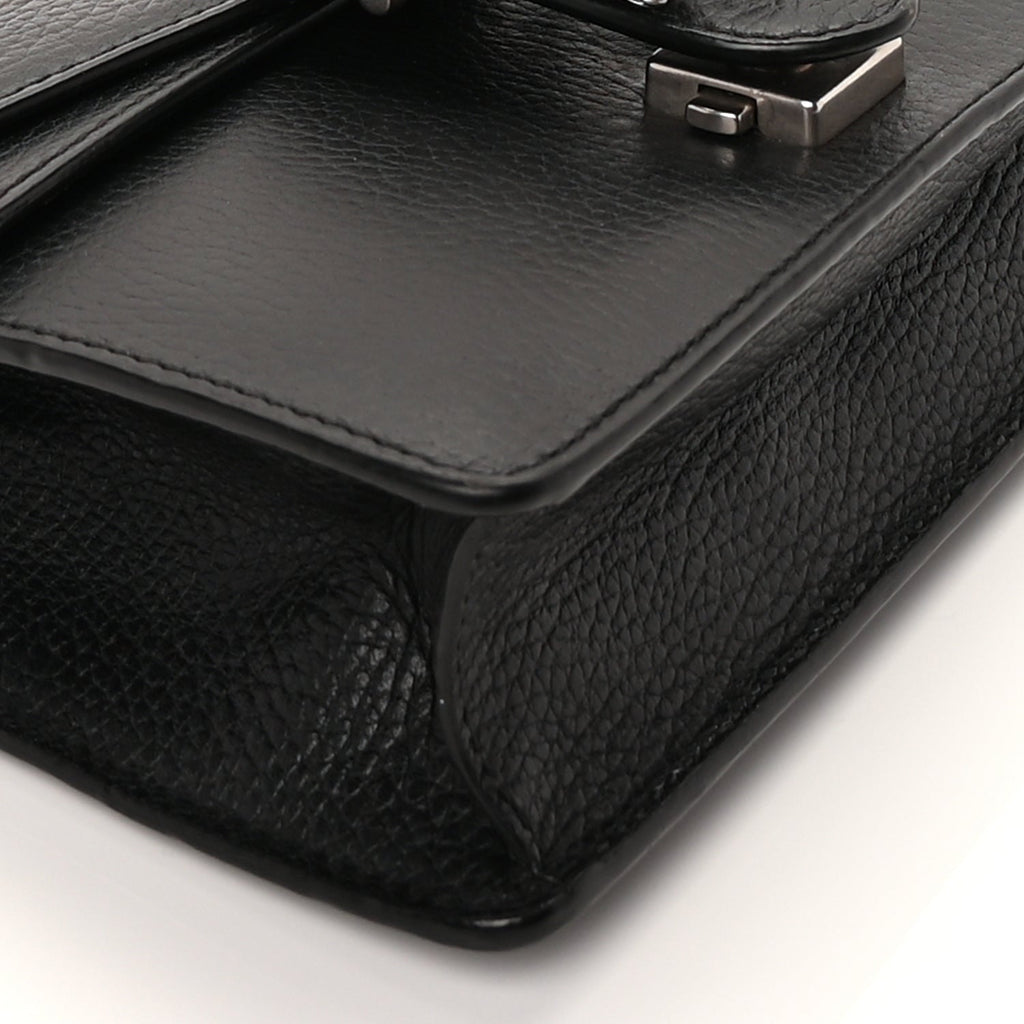 Gucci Calfskin Mini Dionysus Shoulder Bag  Black