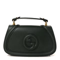 Gucci Roxy Calfskin Medium Blondie Top Handle Bag Green