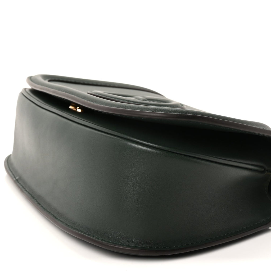 Gucci Roxy Calfskin Medium Blondie Top Handle Bag Green