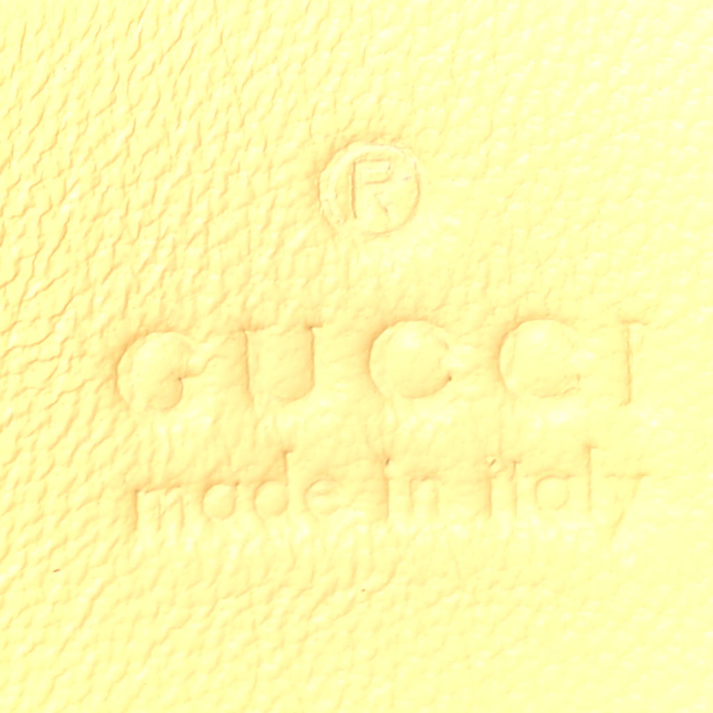 Gucci Lambskin Matelasse Small GG Marmont Shoulder Bag  Yellow