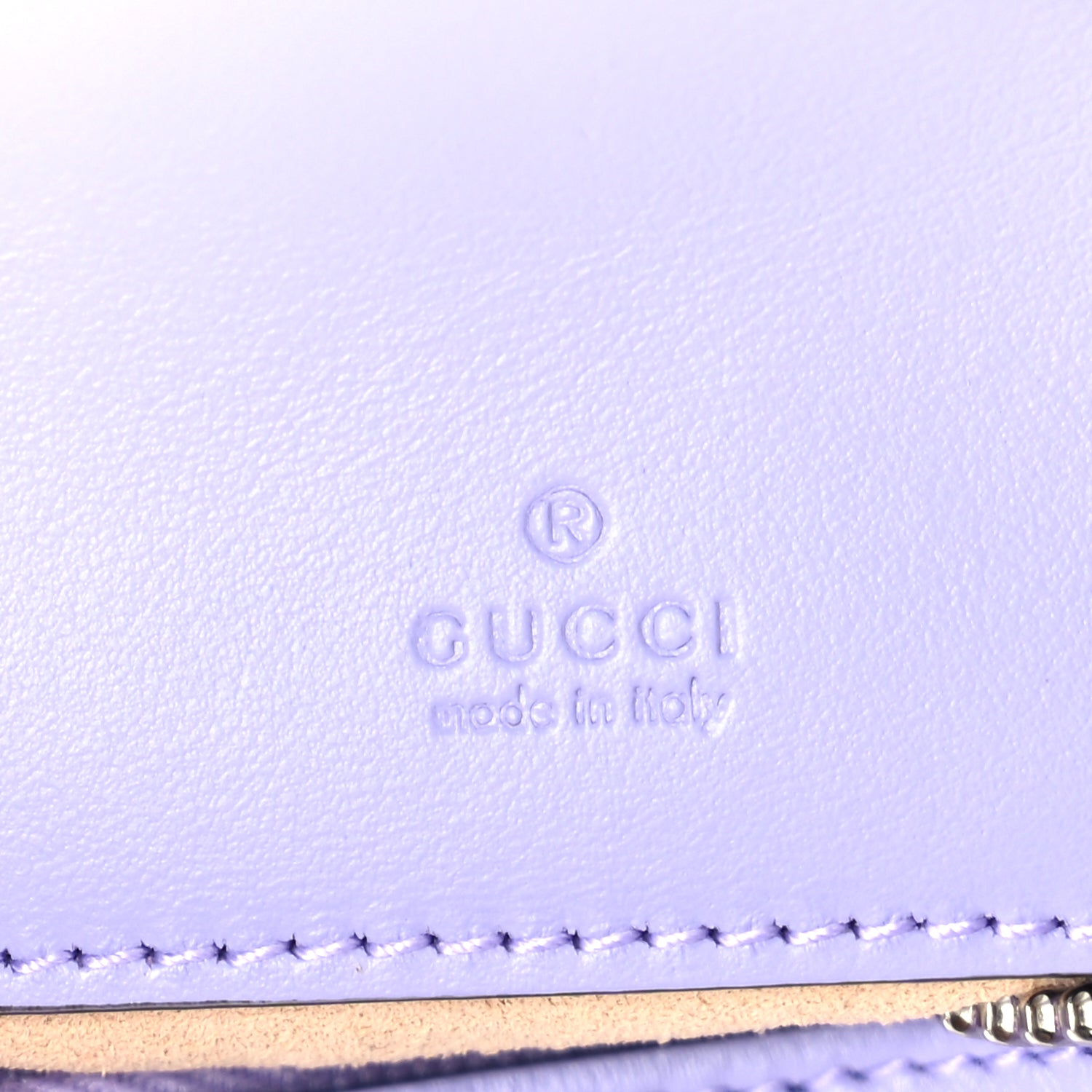Gucci Calfskin Matelasse Mini GG Marmont Half Moon Hobo  Lapis