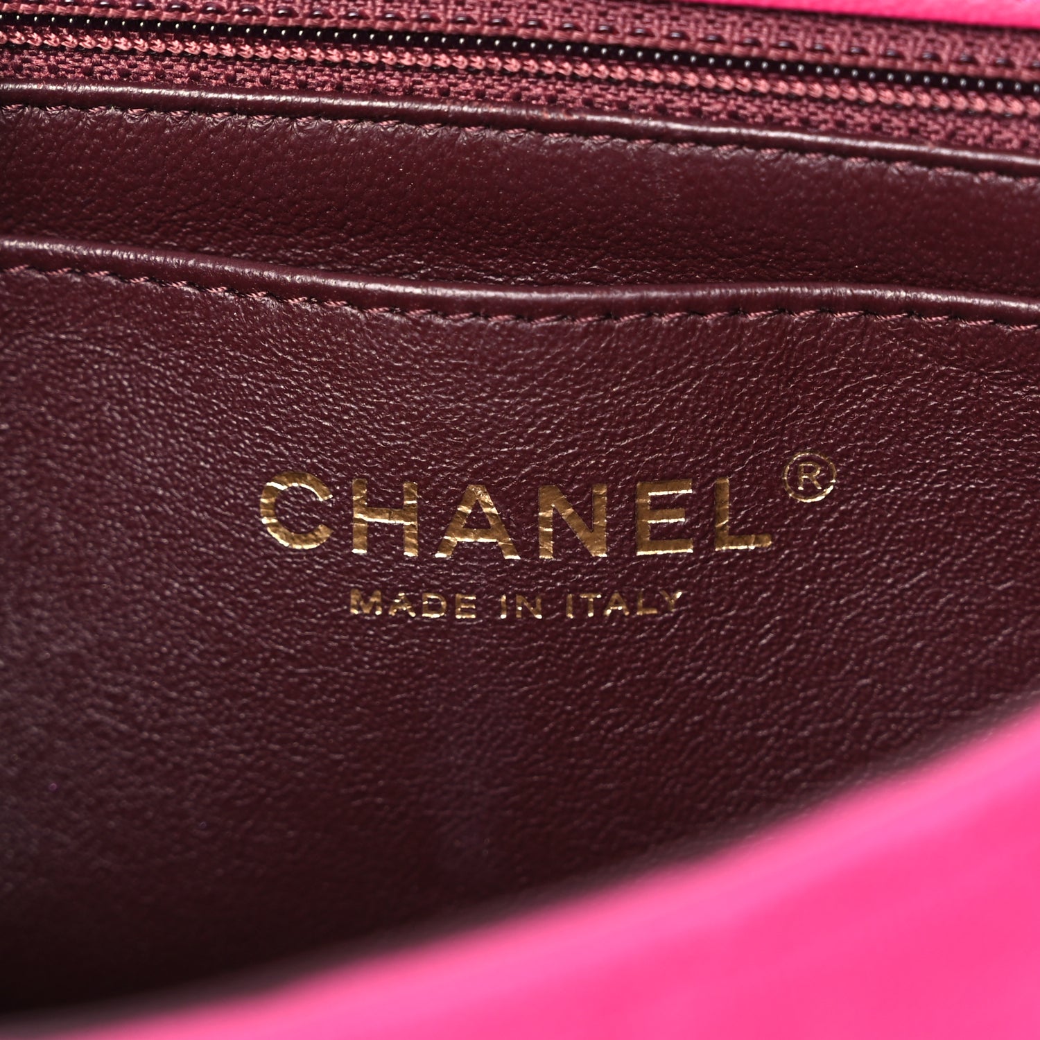 Chanel Jersey Quilted Mini Chic With Me Flap Pink